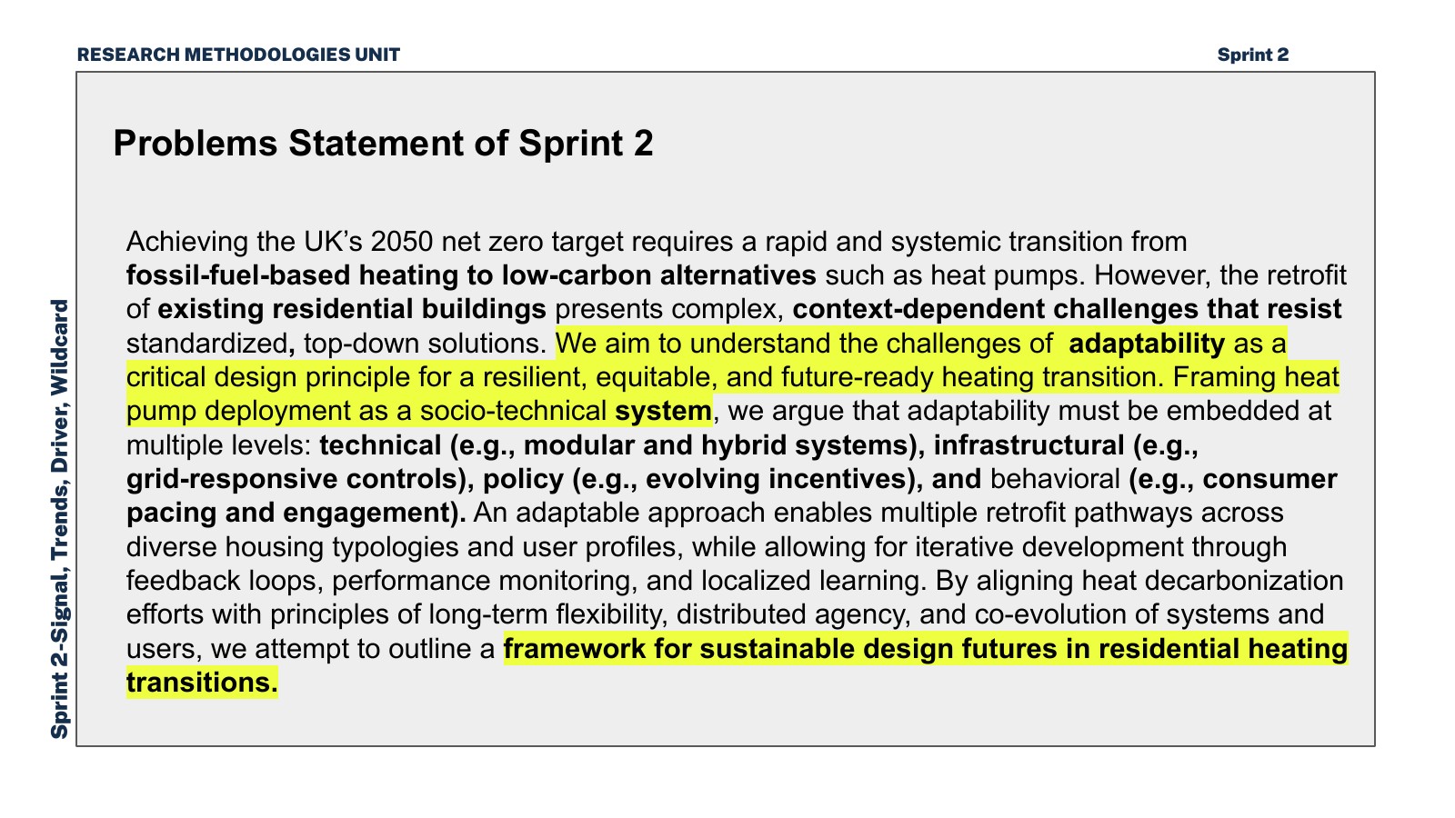 Heat pump stakeholder and participatory research 1