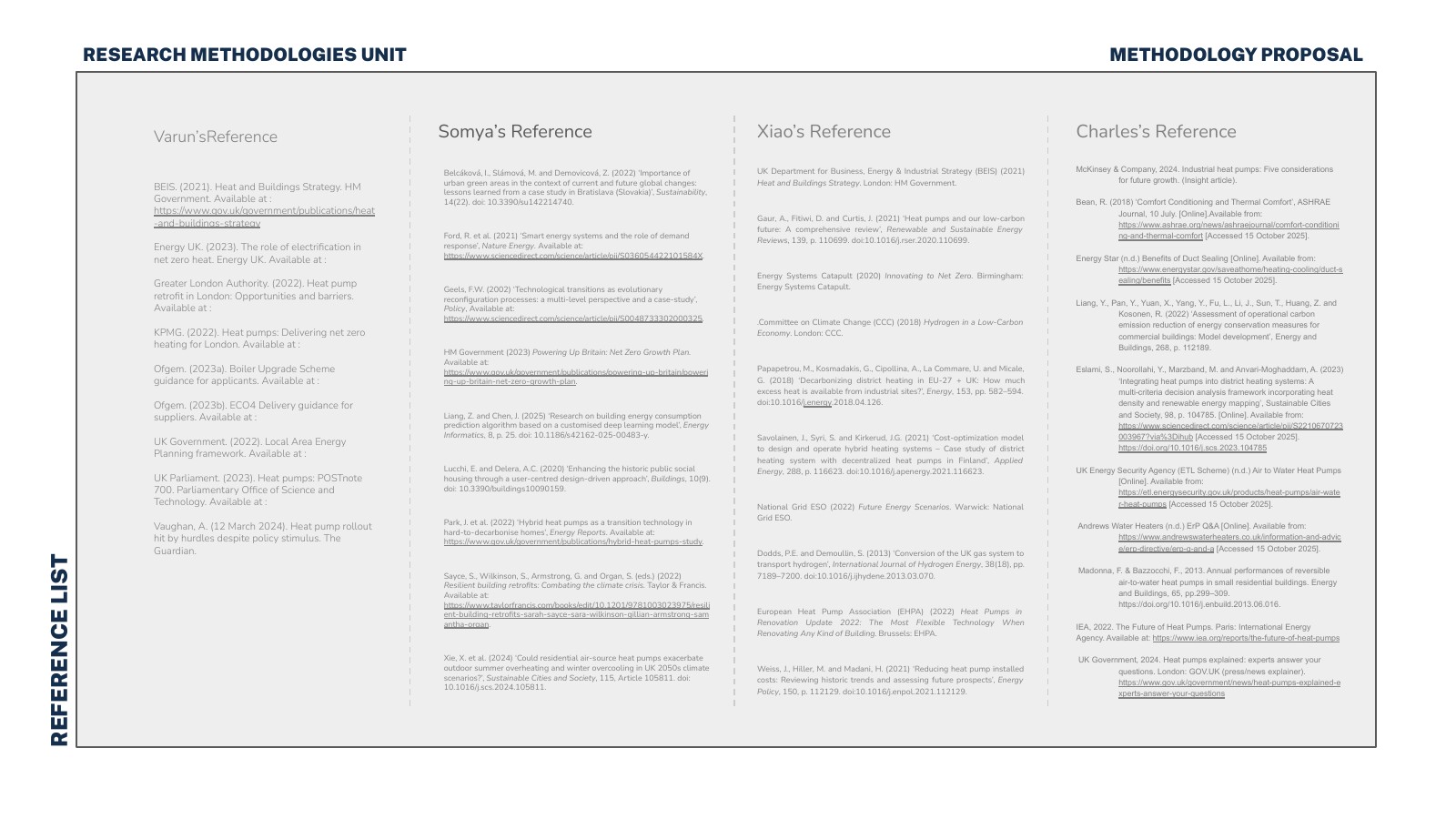 Heat pump strategic framework and data visualisation 13